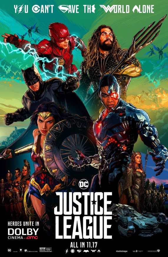Resultado de imagen para Justice League movie poster
