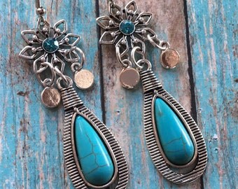 Southwest Boho Earrings, Southwest Jewelry, Boho Jewelry, Boho Earrings, Southwestern Earrings, Hippie Jewelry