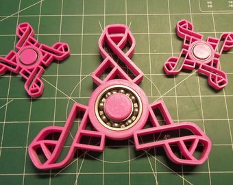 Breast Cancer Spinner, Fidget Spinner Toy (Donation - Race for the Cure)