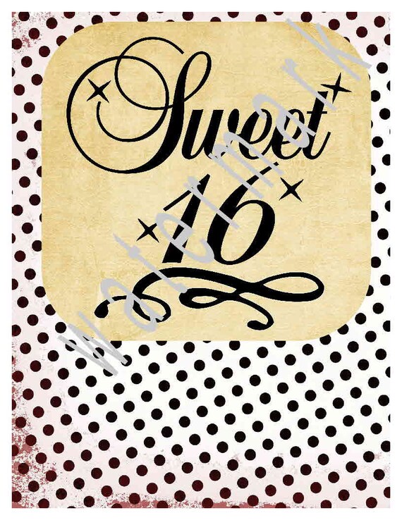Free Free 136 My Sweet Sixteen Svg SVG PNG EPS DXF File