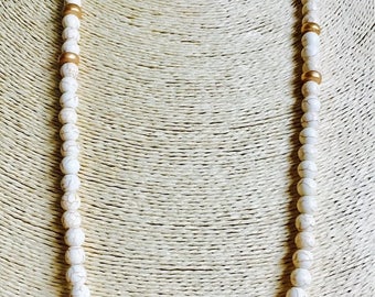 ON SALE Wood Beaded Necklace/ Wooden Bead Necklace/ Wooden Necklace/ Wooden Jewelry, Chunky Wood Necklace/Large Wooden Beads/beaded necklace