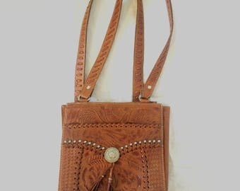 Vintage American West Leather Handbag