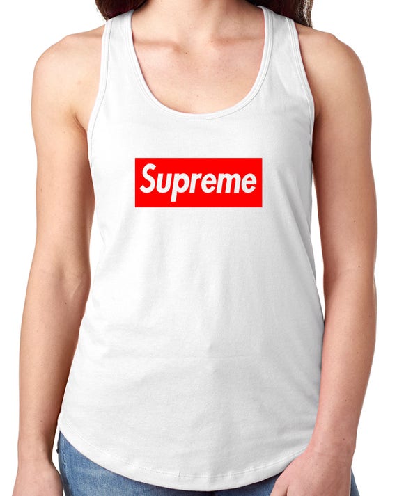 box logo tank top