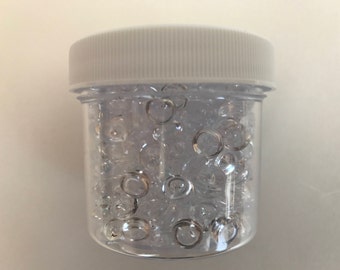 Fishbowl Beads for Slime in Container 2oz. 4oz. 6oz. 8oz.