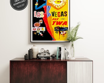 Retro Wall Art las vegas wall art | etsy Retro Wall Art las vegas wall art | etsy