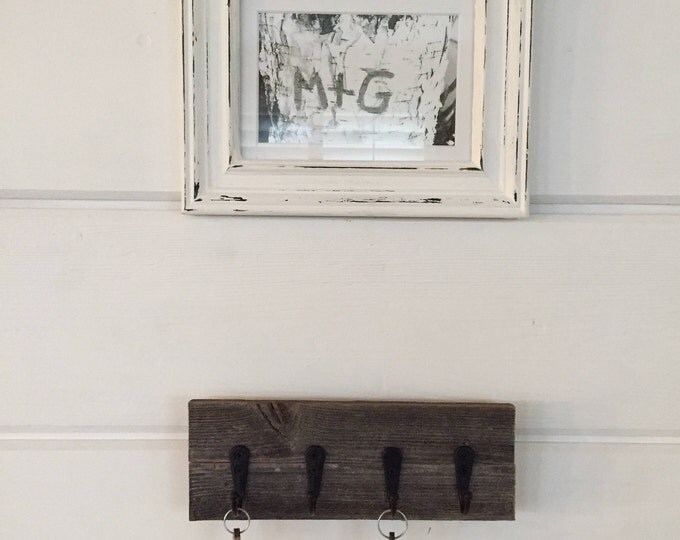 Rustic Barn Wood Key Holder