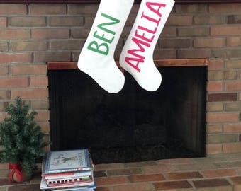 Personalized Christmas Stockings - Pre-Order Until October 1