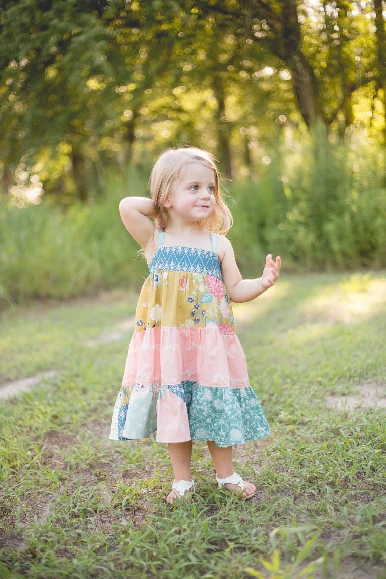 Ellie Dress PDF Sewing Pattern including sizes 6