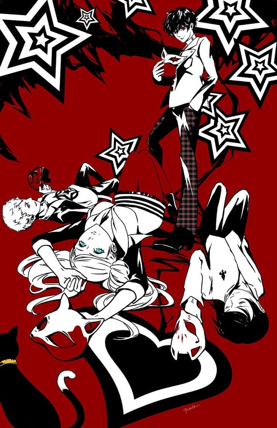 persona 5 high quality poster