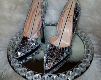 mirror work heels