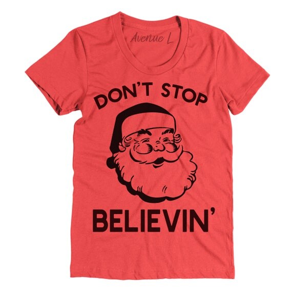 dont stop believin shirt