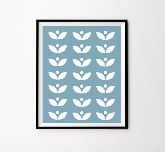 Pattern Print 5 x 7 in 8 x 10 in 11 x 14 in Scandi