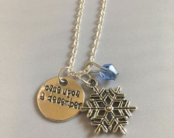 Once Upon a December large snowflake — Anastasia broadway — Anastasia musical — jewelry Theater lover gift