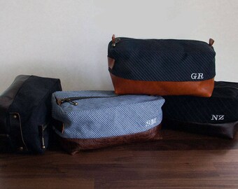 Personalized Groomsmen Gift/Dopp Bag/Dopp Kit/Shaving Kit/Mens Toiletry Bag/Gifts For Men/Travel Case/Travel Kit/Retirement Gift