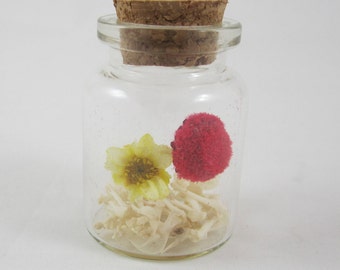 Jar of Bones and Flowers