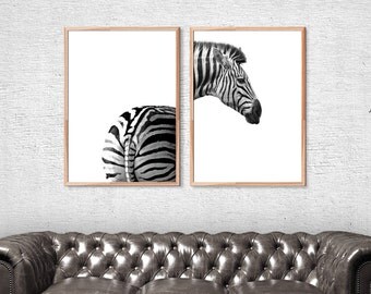 Animal Print Wall Art african animal art | etsy Animal Print Wall Art african animal art | etsy