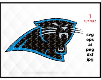 Carolina Panthers Svg,Panthers Svg,Football Clipart,American football,Panthers cricut file,Football svg files,Panthers decals logo