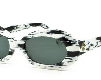 Alain Mikli, Vintage 2105 sunglasses D305, Dalmatian sunglasses