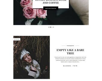 Lavender - Responsive Blogger Template with Boxed Post Layout