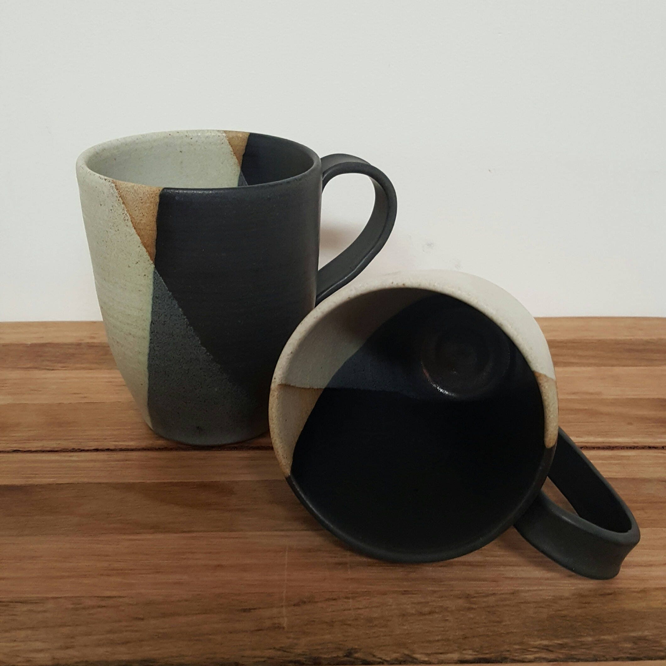 Handmade Textured Ceramic Mug Handmade Textured Ceramic Mug