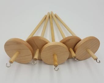 Beginner drop spindle, 30 grams, plying spindle, drop spinning, hand spinning, spindle, drop spindle