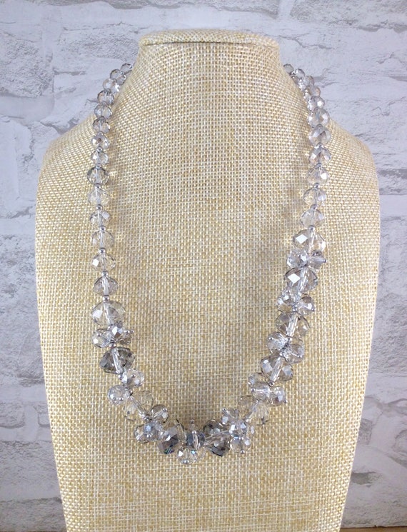 Crystal necklace Bride necklace Bridal necklace Bridal