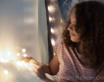 Dorm Decor, Bedroom Decor Tumblr Decor, Fairy Lights, Teen Bedroom Decor, Gift for teen 13ft to 33ft