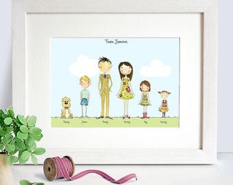 Family print | Etsy