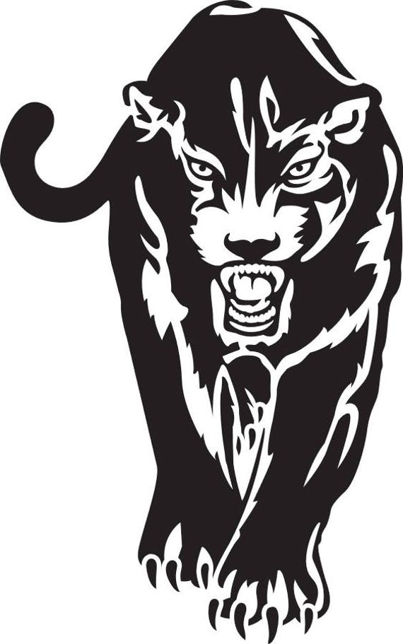 PANTHER STALKING SVG