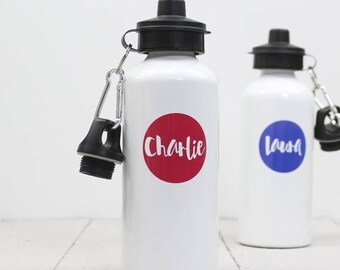 ON SALE Name Water Bottle - Personalised Gift - Drinks Bottle - Friend Gift - Custom Gift