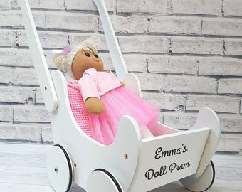 personalised dolls pram