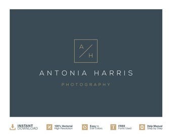 Photography Logo Design. Initials Logo Design. Instant Download Logo. Modern logo Design. Photographer Logo. Business Logo. Elegant Logo