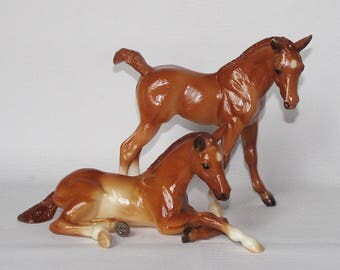 Breyer Horse, Amber & Ashley Model Horses