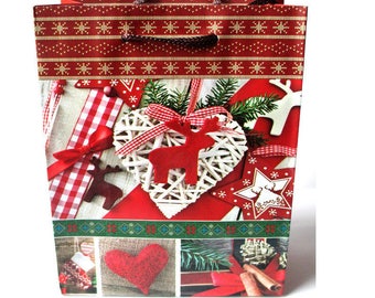 1 pouch, gift Christmas 12 x 15 x 5, 5cm