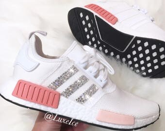 Adidas NMD Runner customized with SWAROVSKI® Xirius Rose-Cut Crystals.