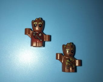 Marvel BABY GROOT (2) Guardians of the Galaxy 2 Custom Superhero Minifigures