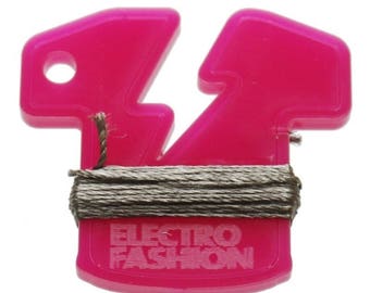Electro-Fashion conductive thread, 6M Conductive Thread e textiles
