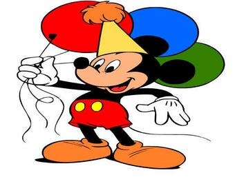 Mickey Mouse Svg File, Disney Svg File, Svg Cutting File, Svg Cut File, Svg For Silhouette, Svg For Circut, Disney Clipart,
