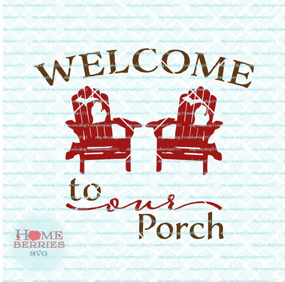 Download Michigan MI Welcome To Our Porch svg dxf eps jpg ai files for