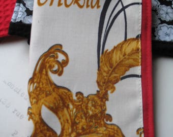 Fully lined Venice checkbook