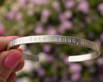 Matt Silver Bracelet, Custom Bangle, Men's Custom Bracelet, Hand Stamped, Engraved Jewelry, Handstamped Cuff, Bracelet homme