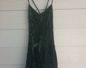 Vintage crushed velvet Betsey Johnson dress size s/m