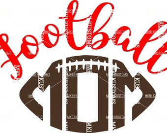 1 Football Mom Svg/ Football Svg/ Sports Mom Svg/ Football Cut Files/ Cricut Football Svg/ Cricut Football Cut Files/ Silhouette Cut Files