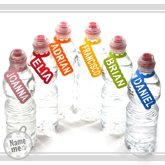 Water Bottle Name Tags