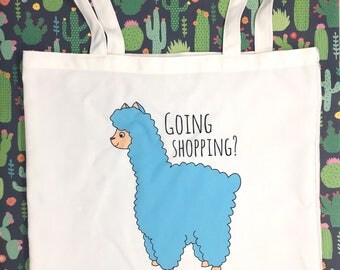 Alpaca Bag Funny Tote Bag