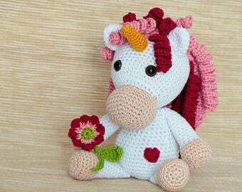 ebook: Unicorn Adele - Amigurumi Crochet Pattern