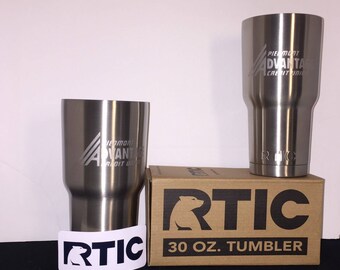 rtic cup decal | Customized Stainless Steel Cup | Engraved Personalized RTIC Tumbler |