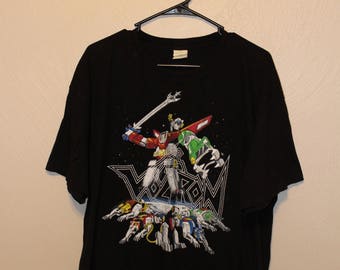 80s voltron t-shirt // Vintage Voltron shirt // Voltron // Voltron shirt // Voltron Action figures // transformer shirt // transformer
