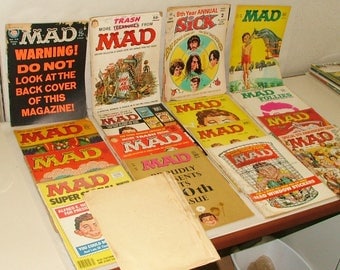 Vintage Mad Magazine Lot ******1950's-1960's*****