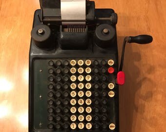 1930s Burroughs Adding Machine